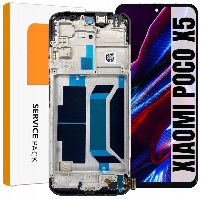 Displej Pro Xiaomi Poco X5 Originál Oem Obrazovka Rámeček