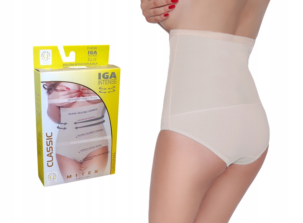 

figi Mitex Iga Intense beżowe , bawełna , S