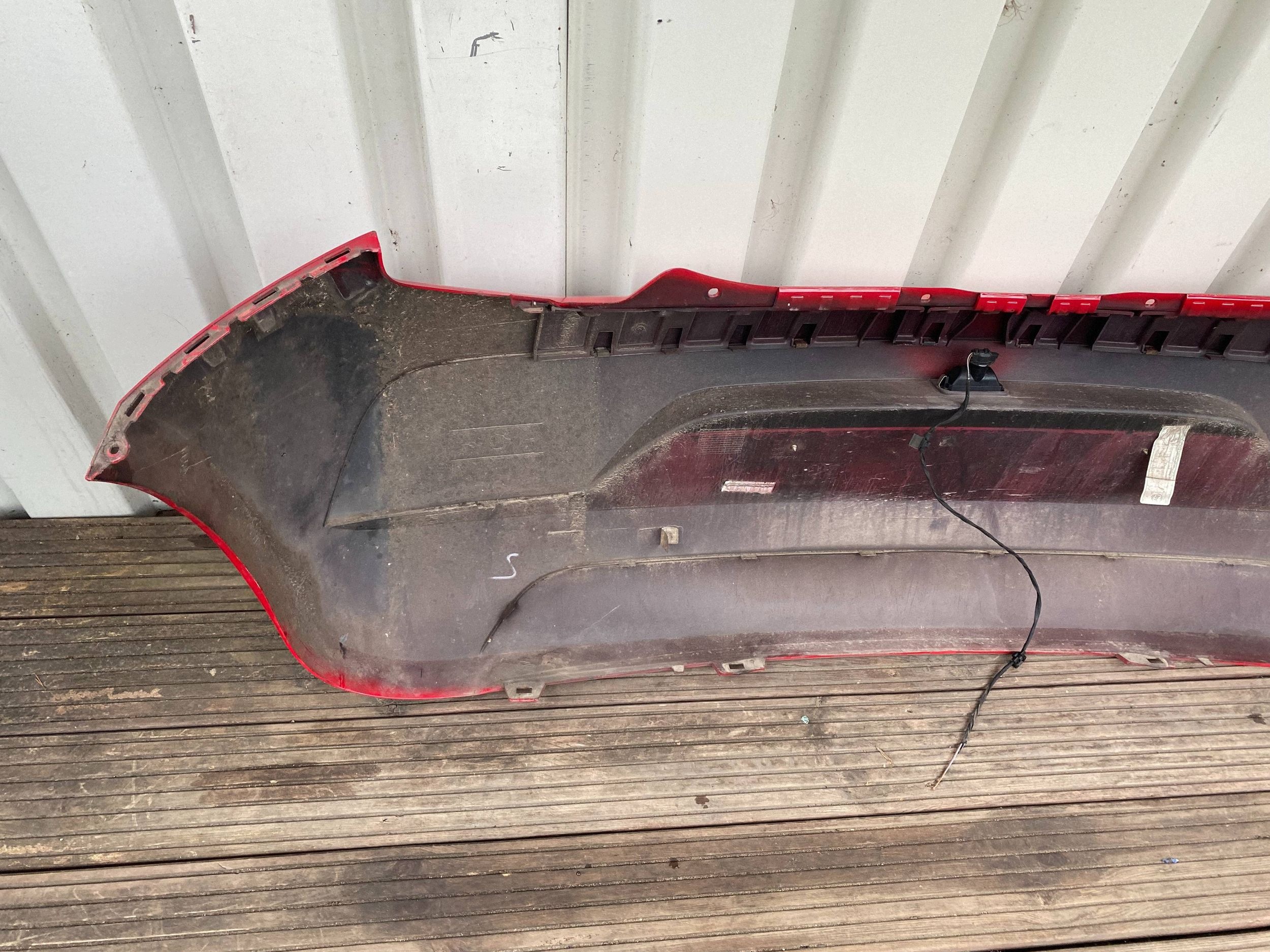 SEAT MII komplet stoßstange heck hinten 1SL807421 roter LY3D