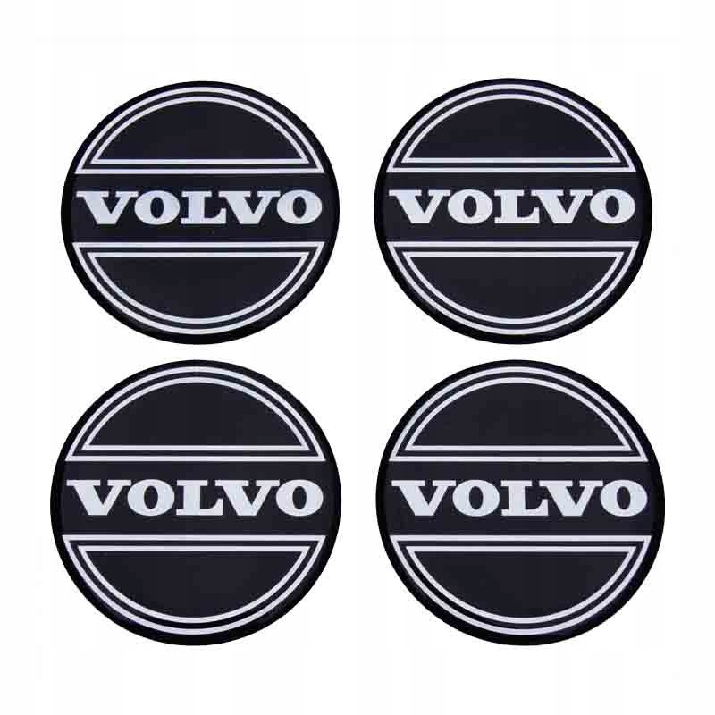 Emblematy 60 mm Volvo na kołpaki 6cm