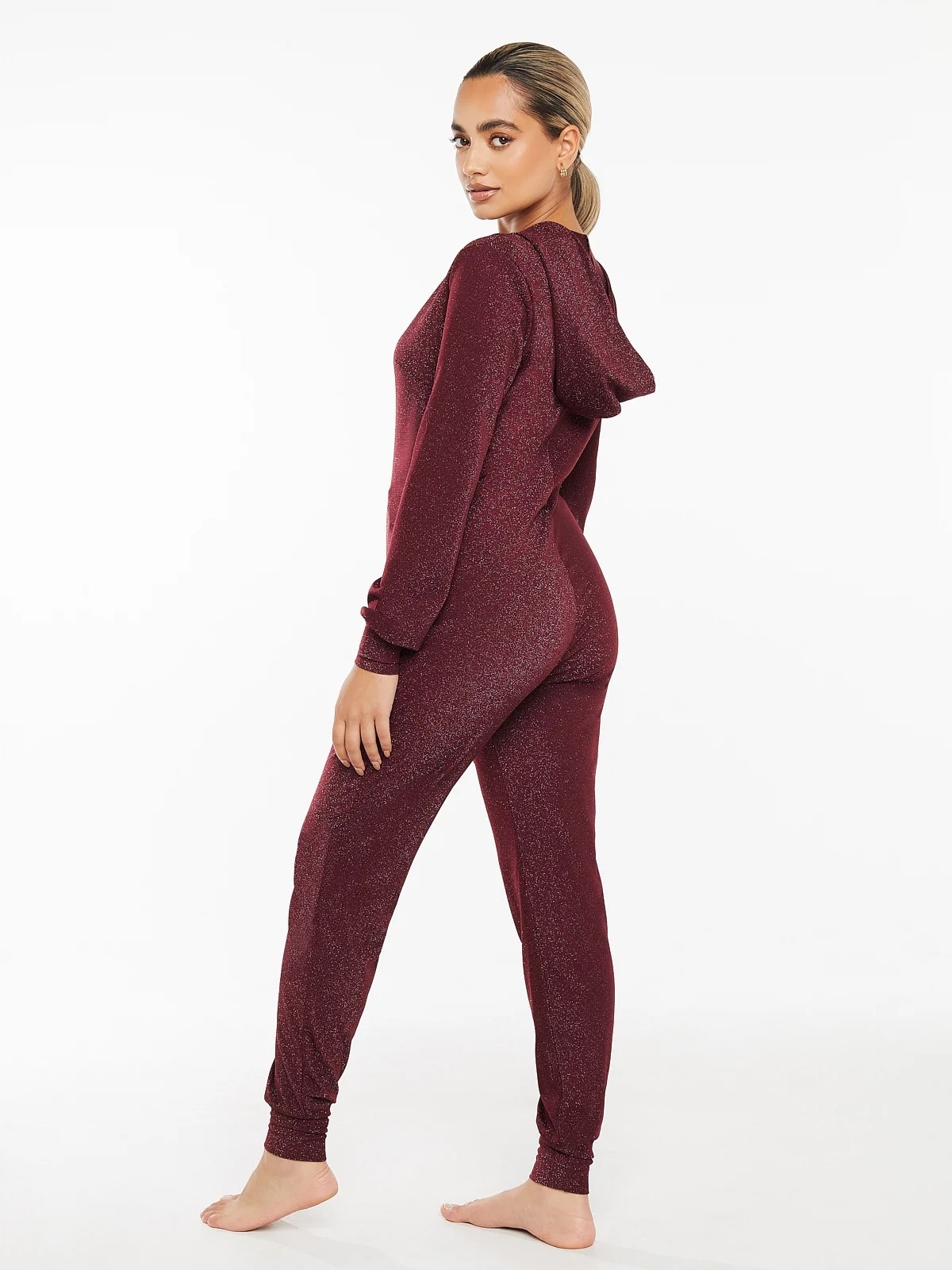 SAVAGE X FENTY brokatowy kombinezon ONESIE, M