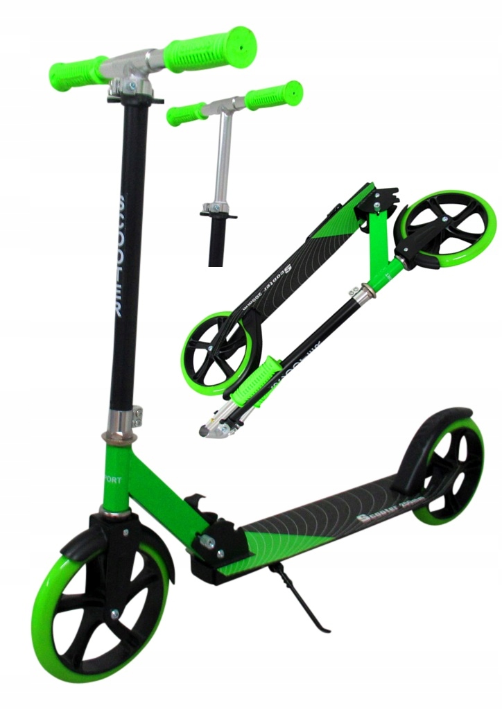 

Duża Hulajnoga H9g Składana R-Sport 200mm do 100kg