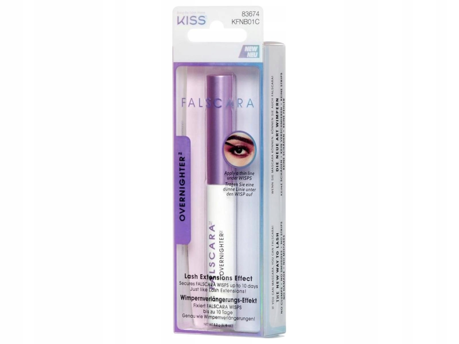 KISS Falscara Utrwalacz do rzęs Overnighter 5.2g