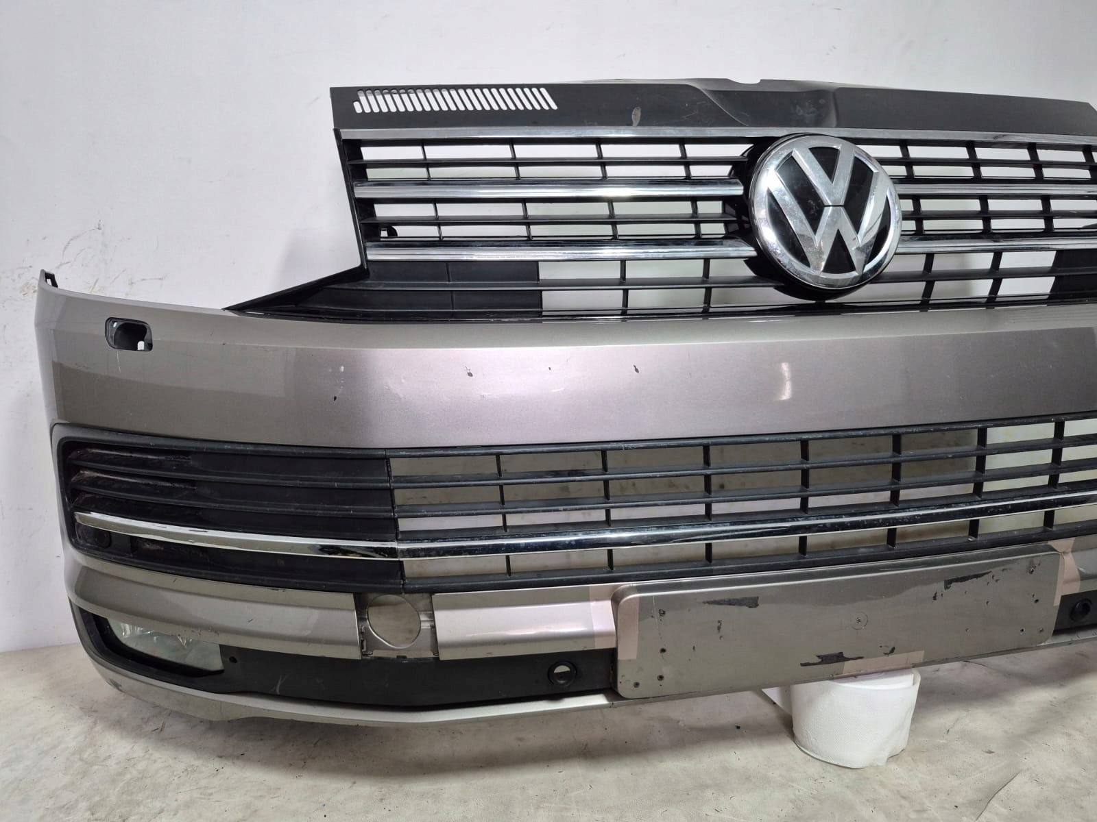 VW T6 MULTIVAN 7E0 15- bumper front front grill PDC SPR 7E5807221D