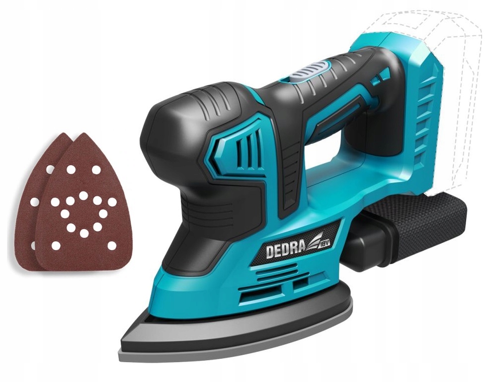 DEDRA SZLIFIERKA OSCYLACYJNA Aku. SAS+ 18V DED7063 Marka Dedra