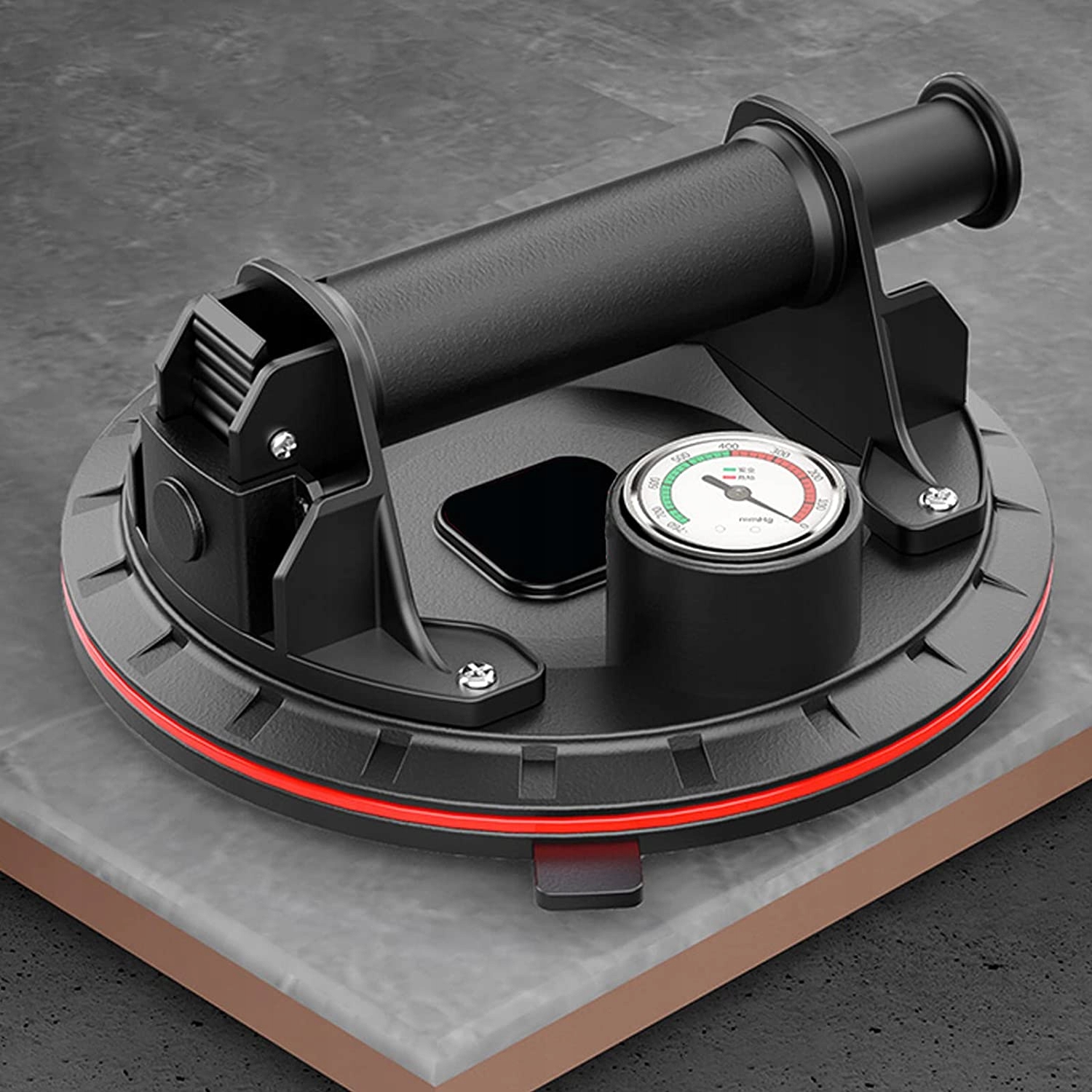 UCHWYT PRZYSSAWKA PRÓŻNIOWA Z POMPKĄ MANOMETREM Rodzaj przyssawka