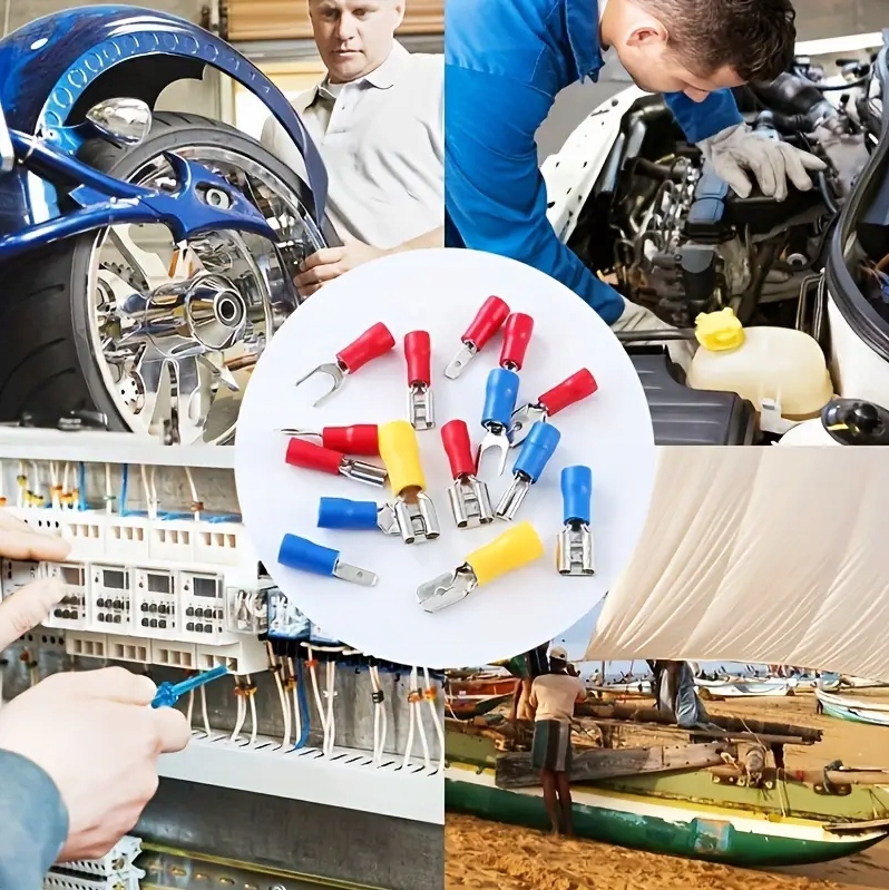 ZESTAW 280 SZTUK KONEKTORÓW IZOLOWANYCH KONEKTORY ZŁĄCZA Producent blurr