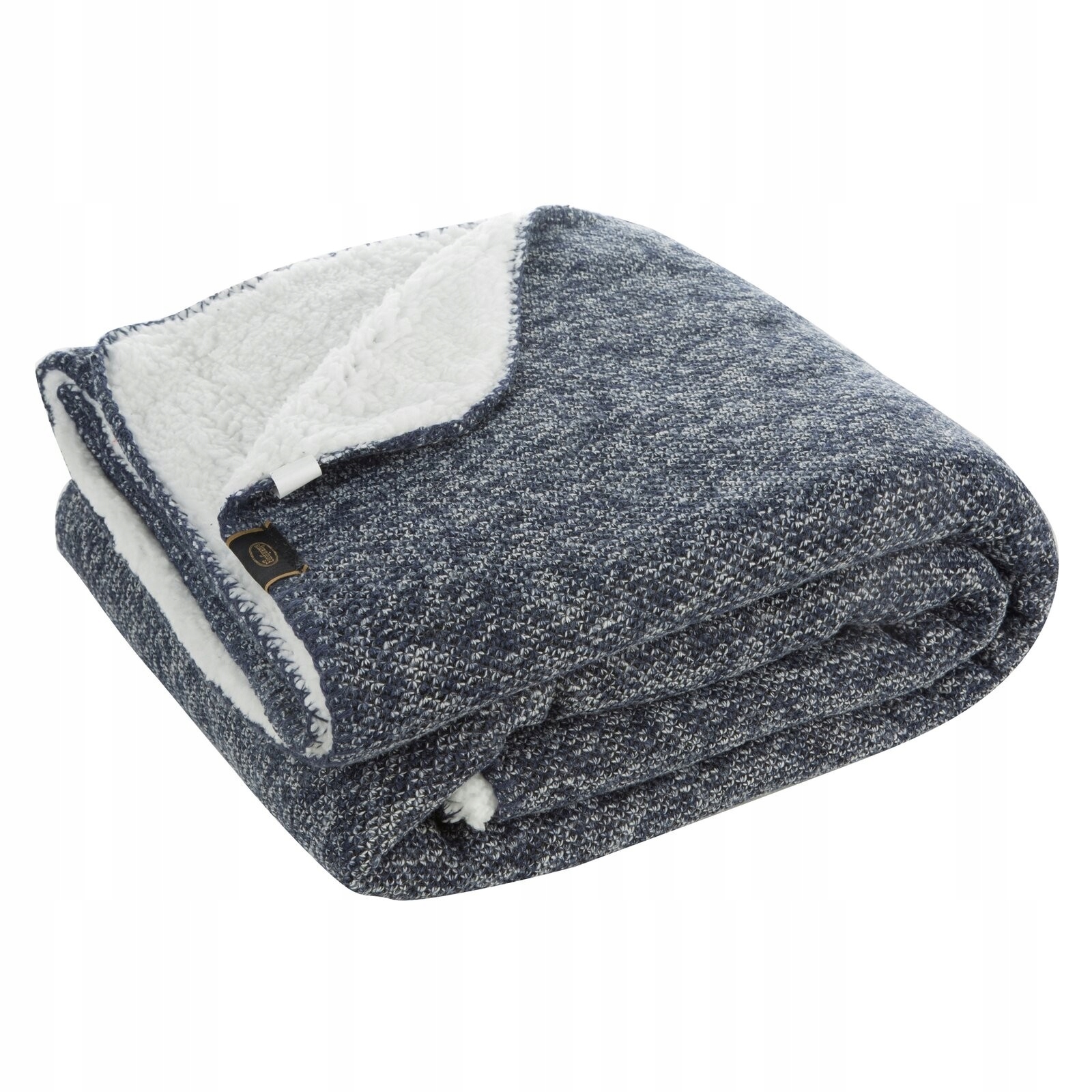 Oboustranná deka přehoz Pled Panda 150x200 oboustranná tmavě modrá zimní