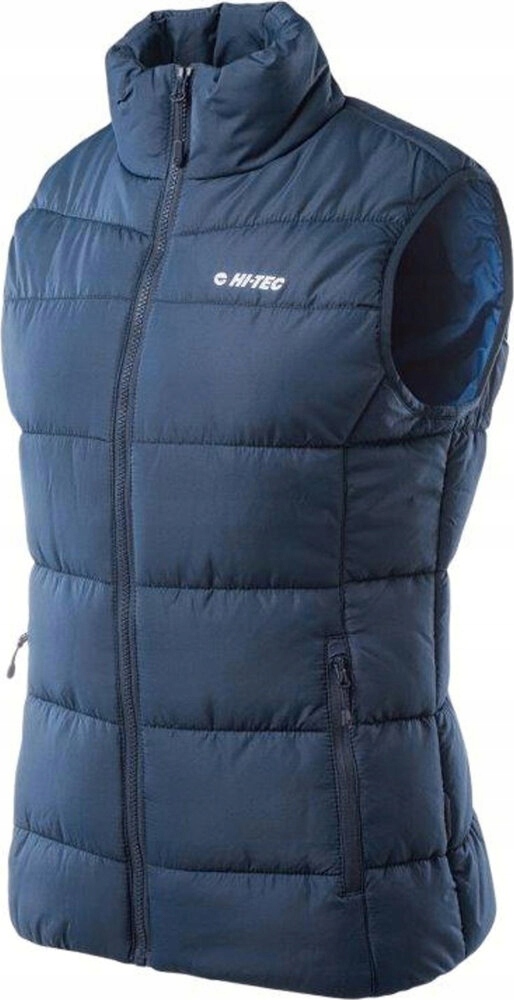 Prošívaná Vesta Na Zip Se Stojáčkem Lady Sanis Hi-tec Modrá vel. M