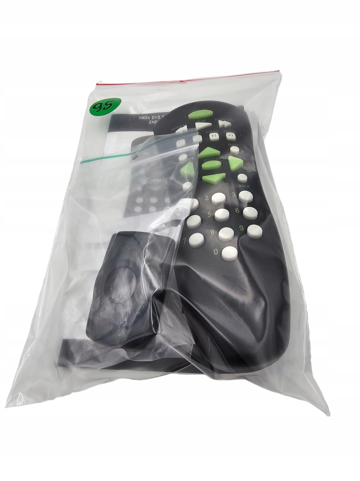 ORYGINALNY PILOT DO KONSOLI XBOX CLASSIC + ADAPTER + INSTRUKCJA