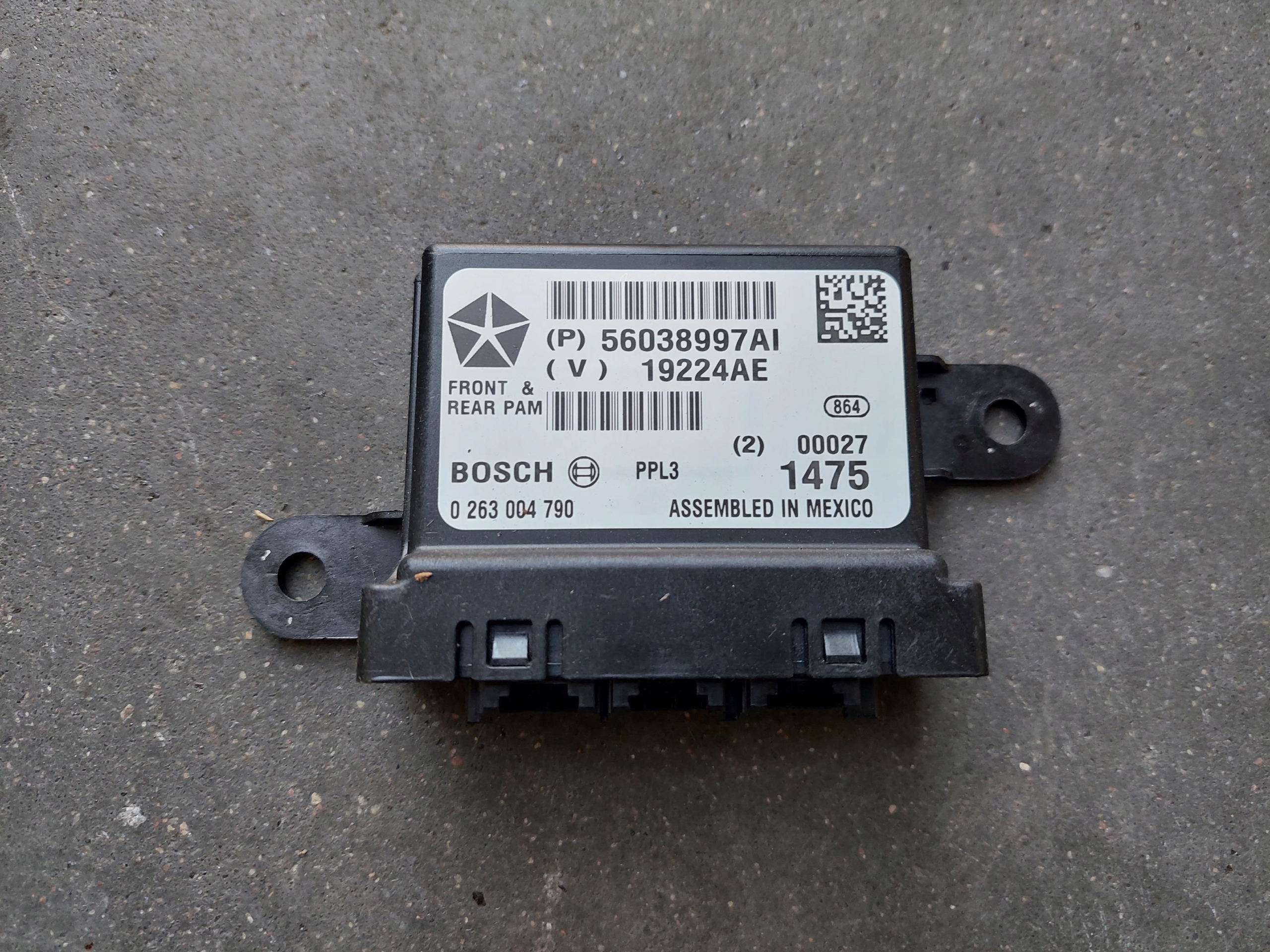 module control unit PDC 56038997AI JEEP CHEROKEE V KL 2.2 CRD 4X4
