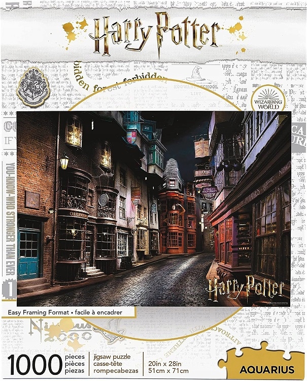Aquarius - Puzzle Harry Potter 1000 dielikov. - Ulica uhlopriečky 65348