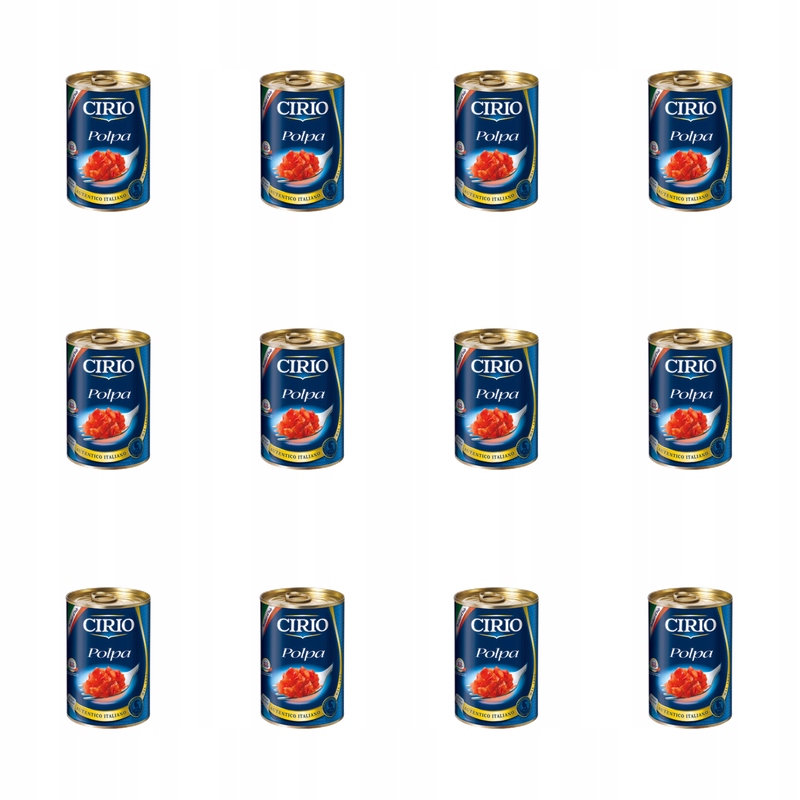 Cirio polpa rajčata v kusech 400 g X12