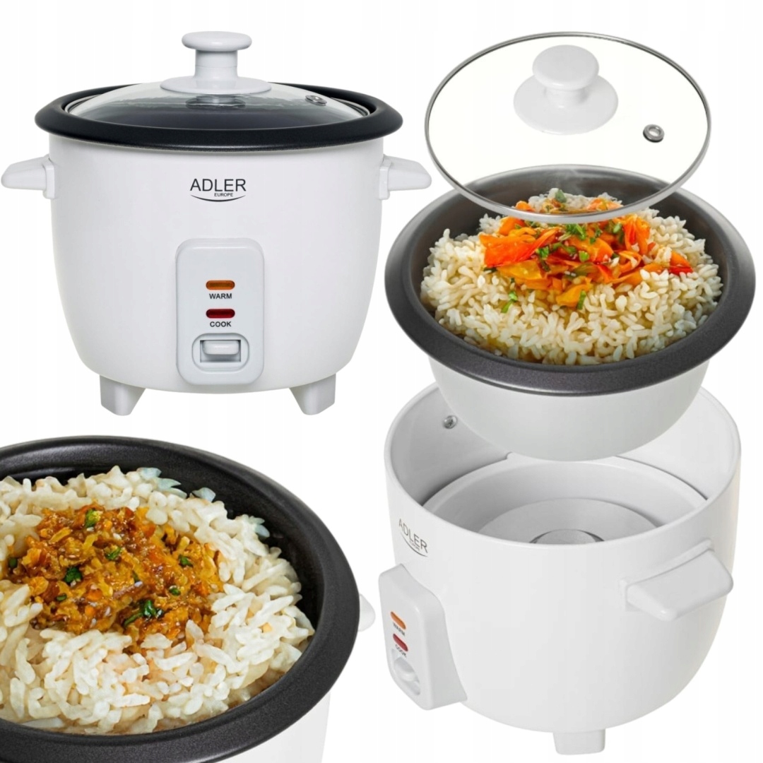 Garnek elektryczny Do Gotowania Ryżu 0,6L 300W Ryżowar Kompaktowy Wydajny