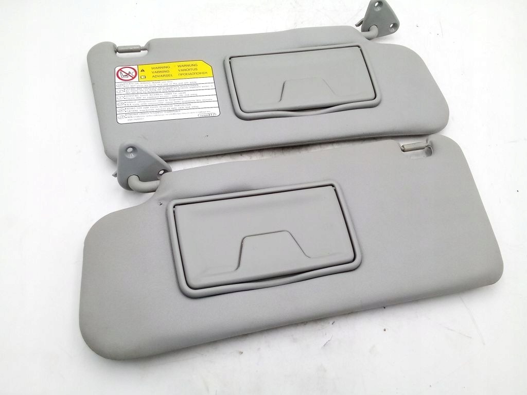 Mitsubishi Outlander II 2 cap cover przeciwsloneczna left right