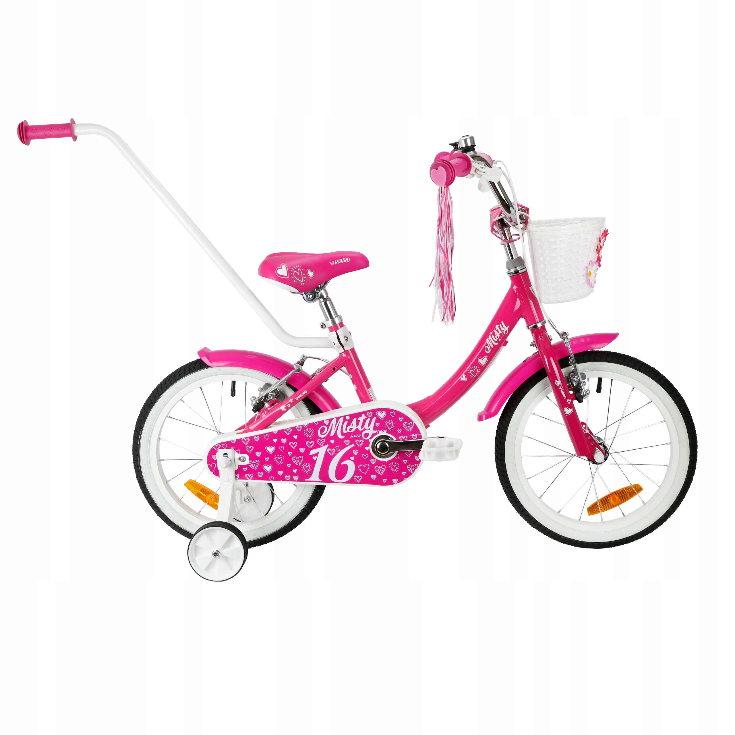 Rowerek Dziecięcy 16 Cali Miravo Rower Alu Dla Dziewczynki Prowadnik