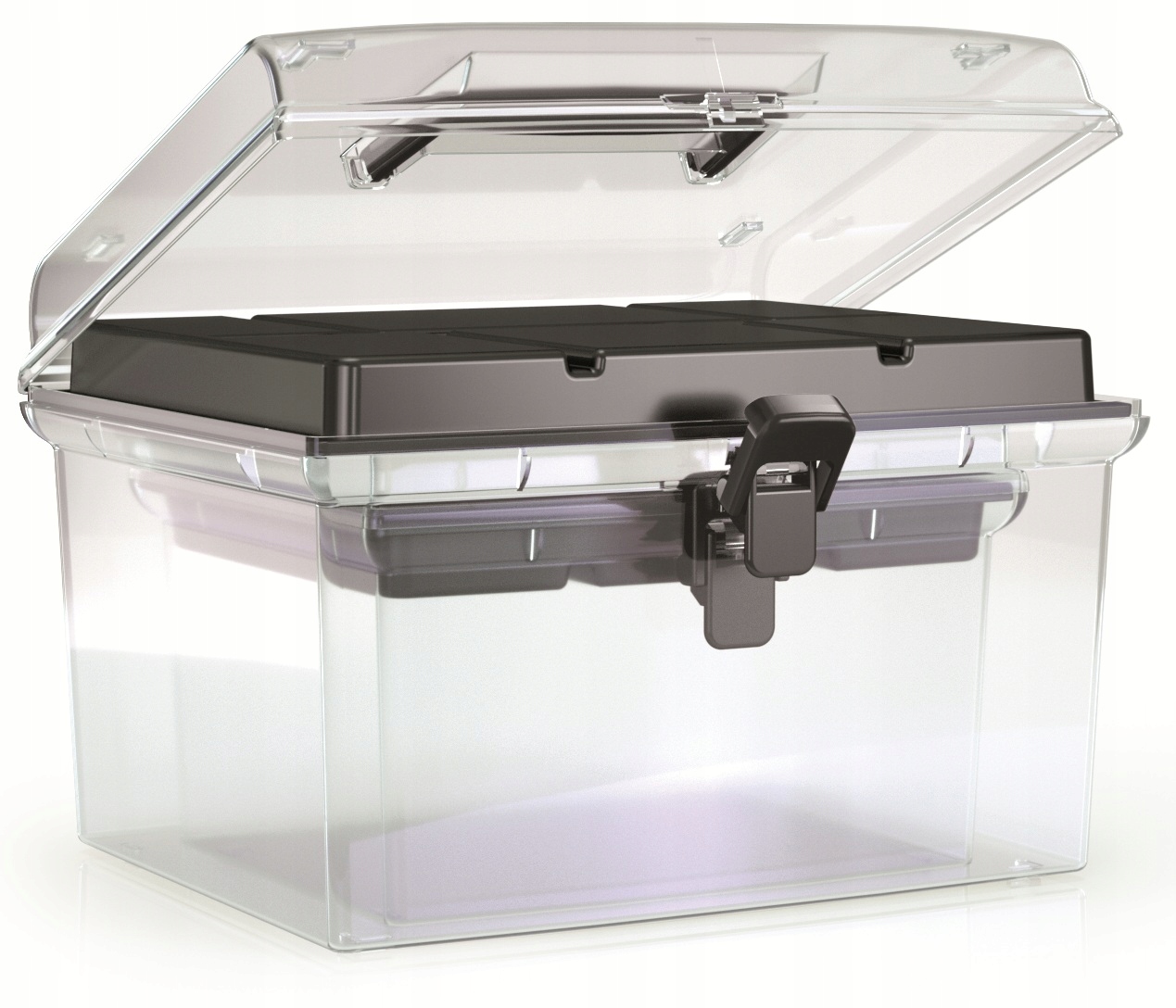 Organizer zamknięty Prosperplast 214 x 245 x 158 mm 2 poj 2 kuwety