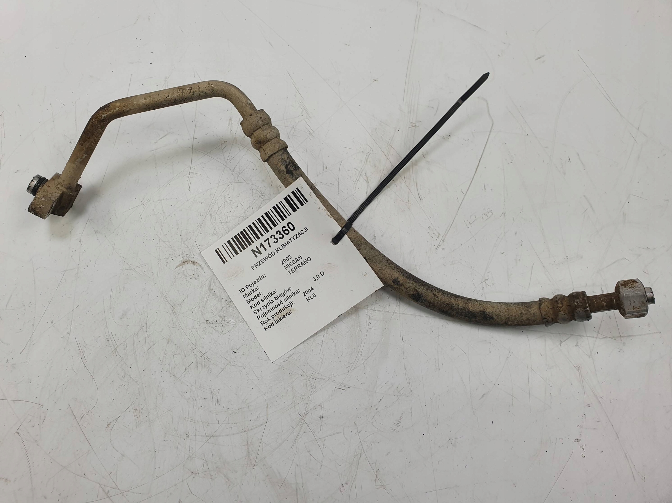 PRZEWOD KLIMATYZACJI NISSAN TERRANO