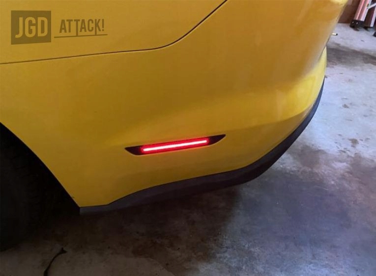 Світлодіодні габаритні вогні бампера Mustang 2015-2017