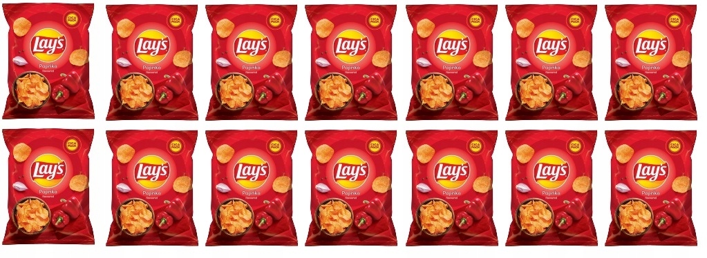 14x 250g Lay's Paprika chipsy Karton