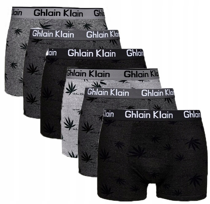 

6x Bokserki Męskie Bawełniane L