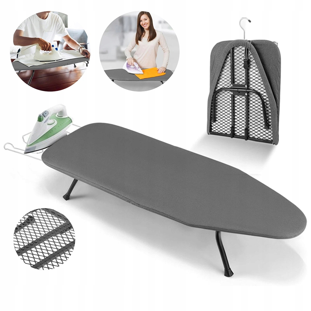 Levně Žehlicí prkno na oblečení s podstavcem, velká, stabilní, nastavitelná