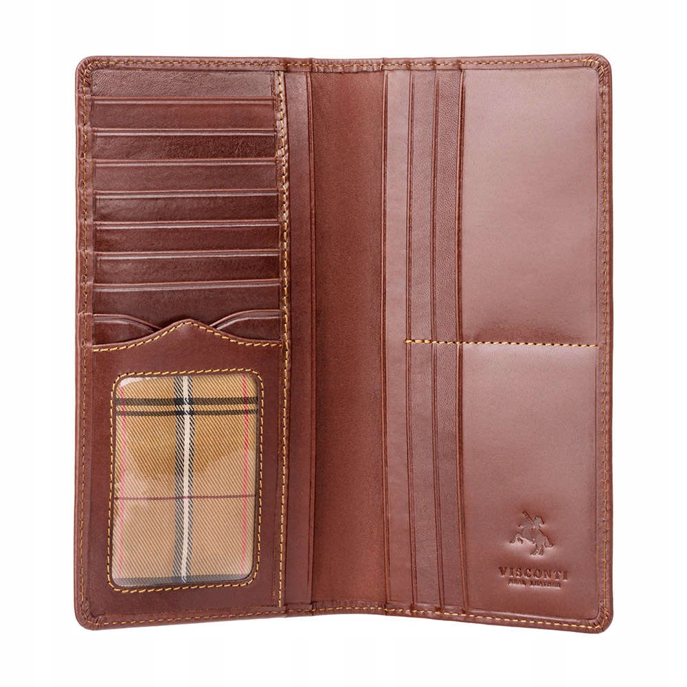 Pánská kožená peněženka černá Visconti Karty