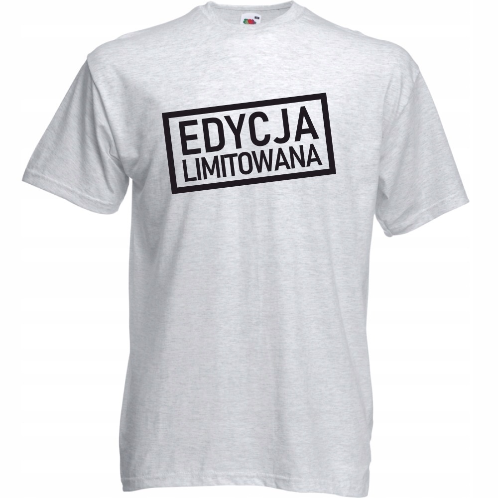 

Koszulka zabawna edycja limitowana XXL ash szara