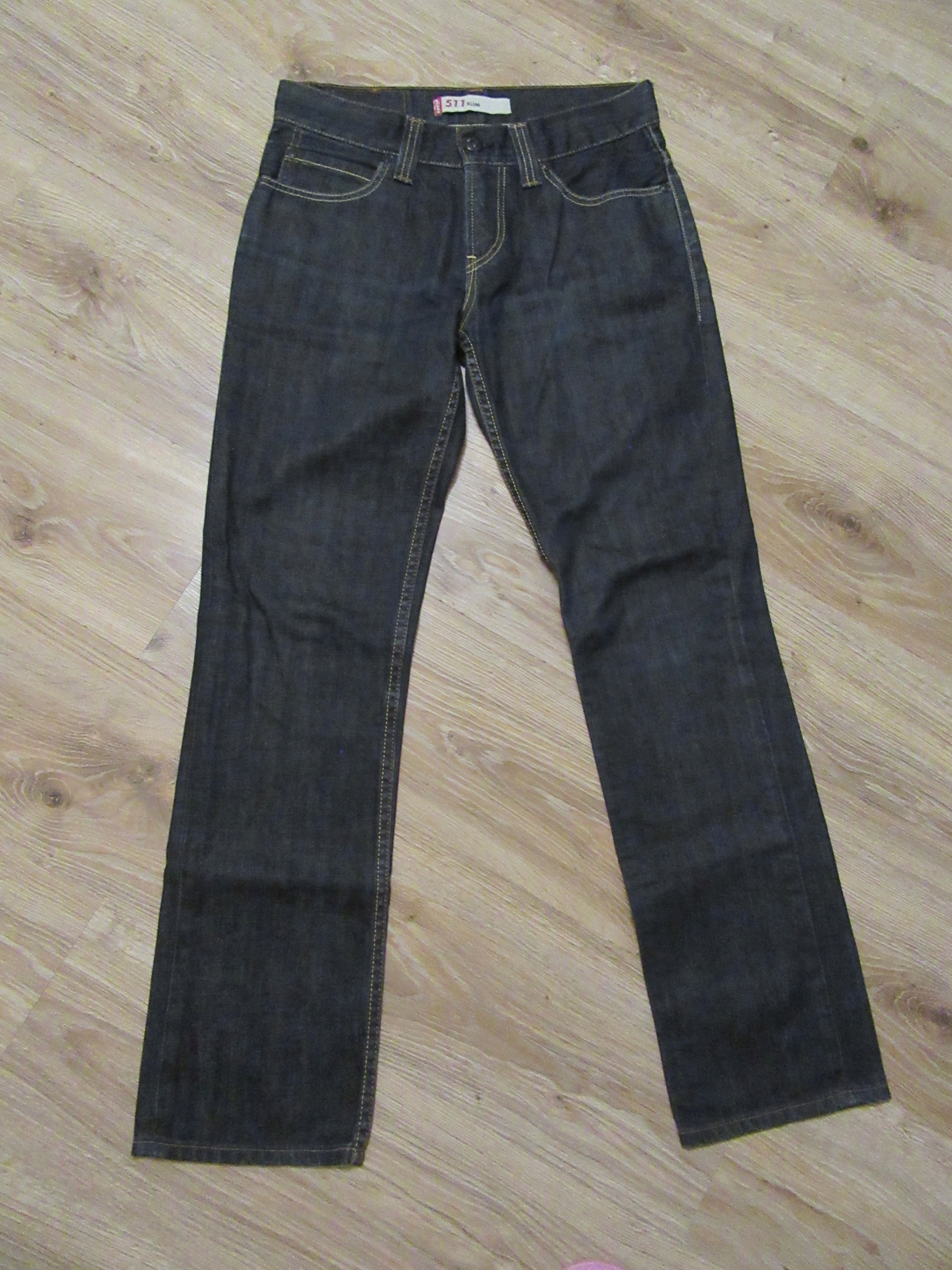 LEVI'S 511 SLIM męskie jeansy spodnie klasyk 31/32 13211719216 