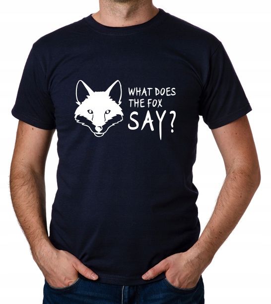 

koszulka What Does The Fox Say prezent