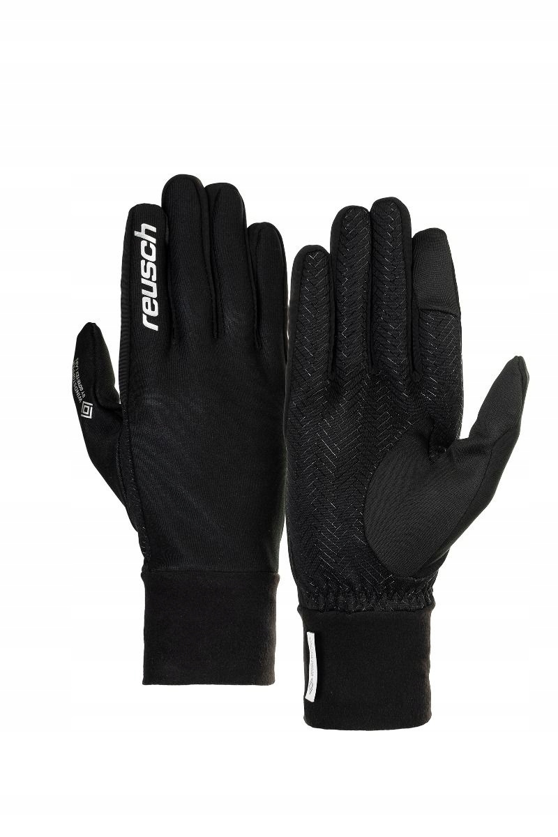 reusch Rękawice zimowe Karayel Windstopper Touch-Tec czarne 6,5