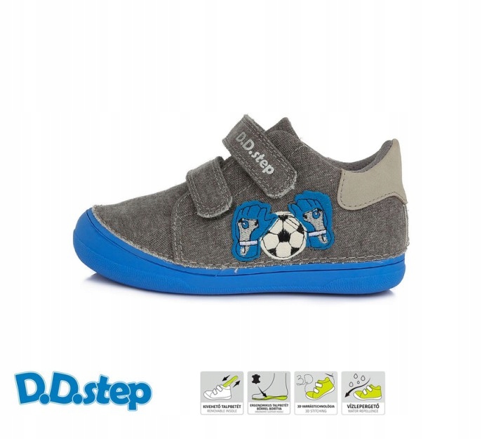 

D. D. Step Trzewik Skóra C078-722A Grey R 26