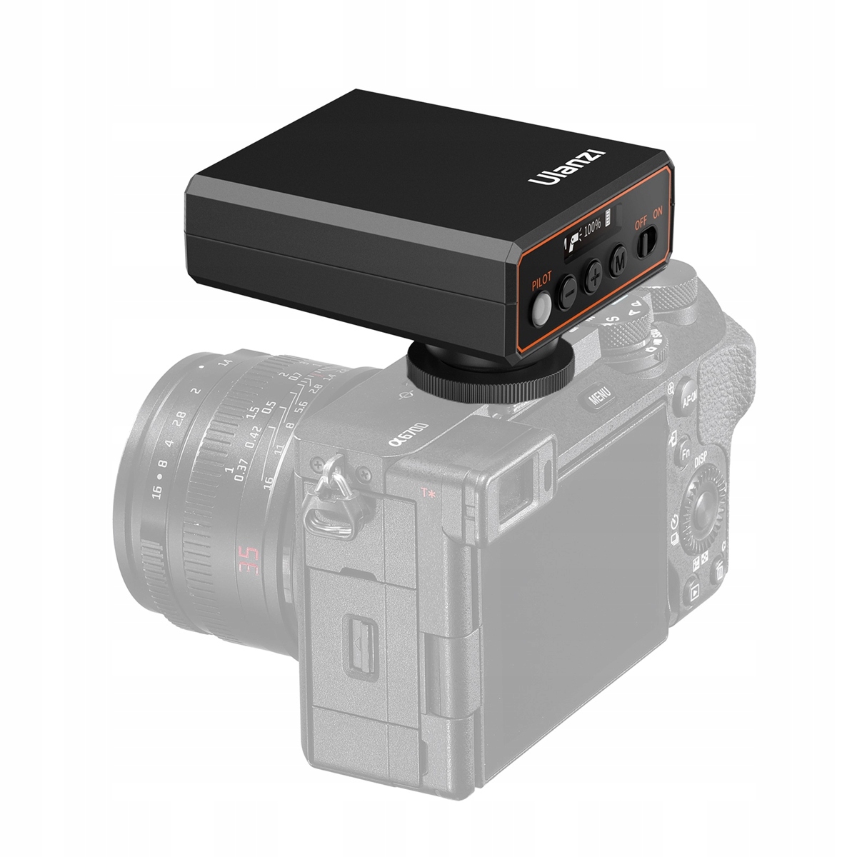 Lampa Błyskowa Ulanzi F12 GN12 na Sanki Stopkę ISO Aparat Kamera Telefon Waga produktu z opakowaniem jednostkowym 1 kg