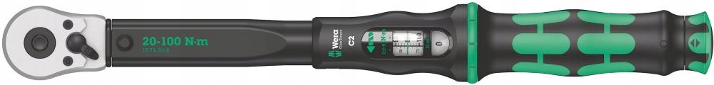 Kľúč Wera momentový s račňou Click-Torque C 2 20-100Nm 1/2"