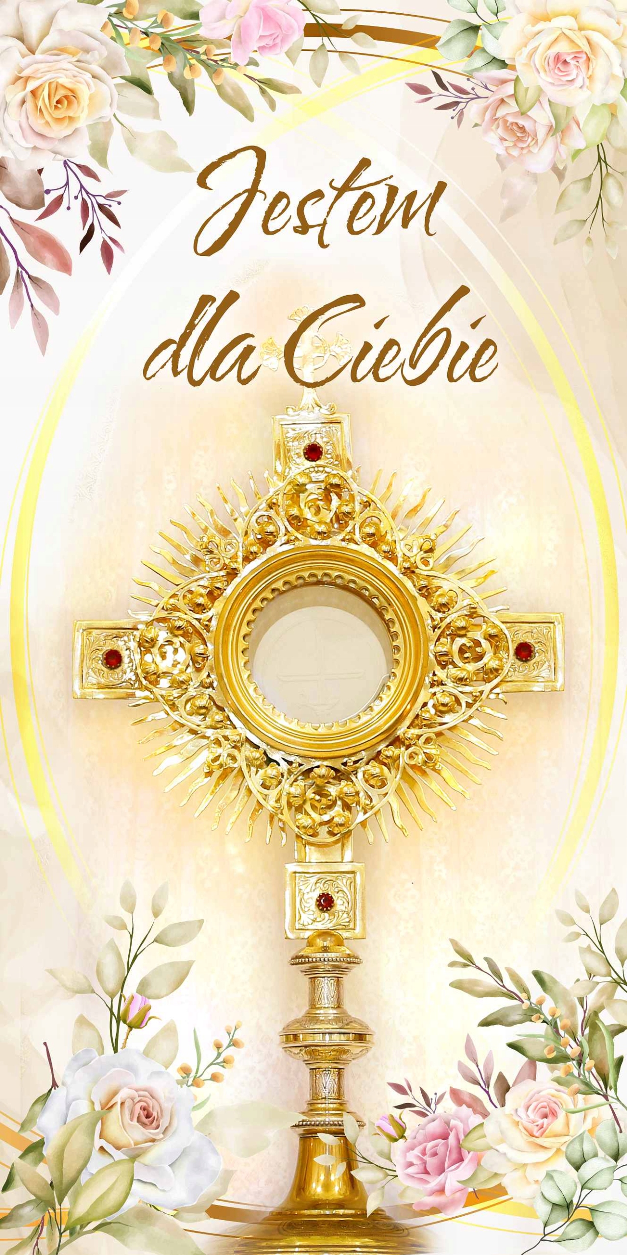 

Baner Na Boże Ciało 75x150cm ołtarz (b_125)