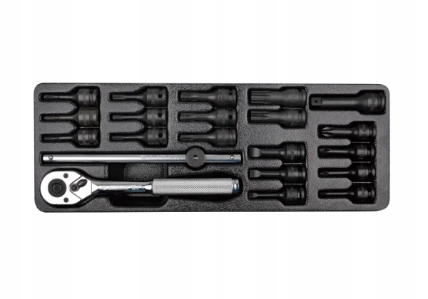 ZESTAW NASADEK UDAROWYCH 3/8'' 21cz. King Tony