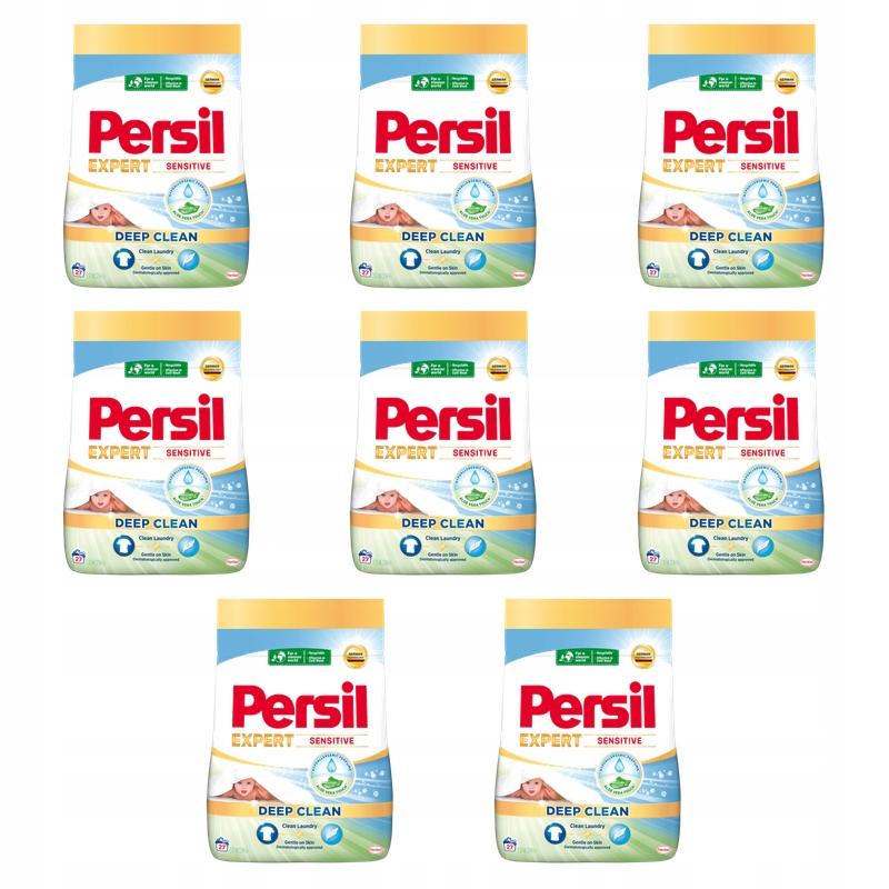 Persil Powder Expert Sensitive 1485 g 27 praní X8