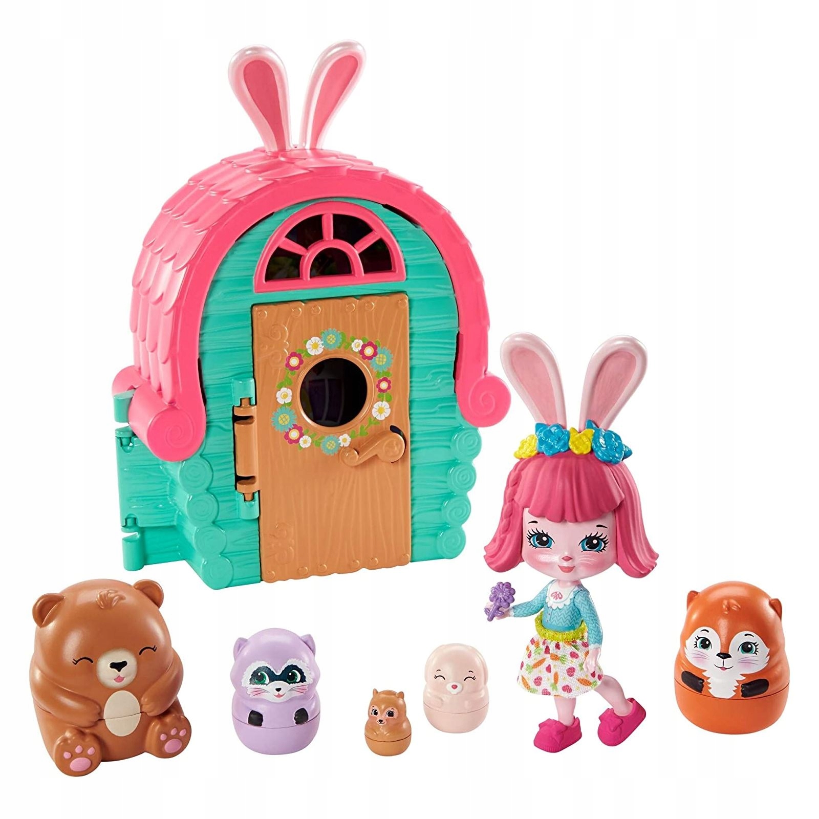 

Enchantimals Bree Bunny Domek niespodzianki GTM47