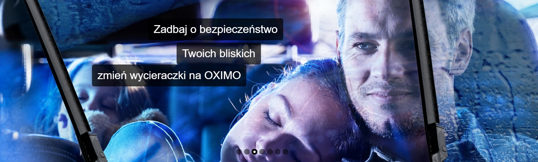 Wycieraczki płaskie OXIMO Smart Forfour 2004-2007 Pióro pasażera 450 mm