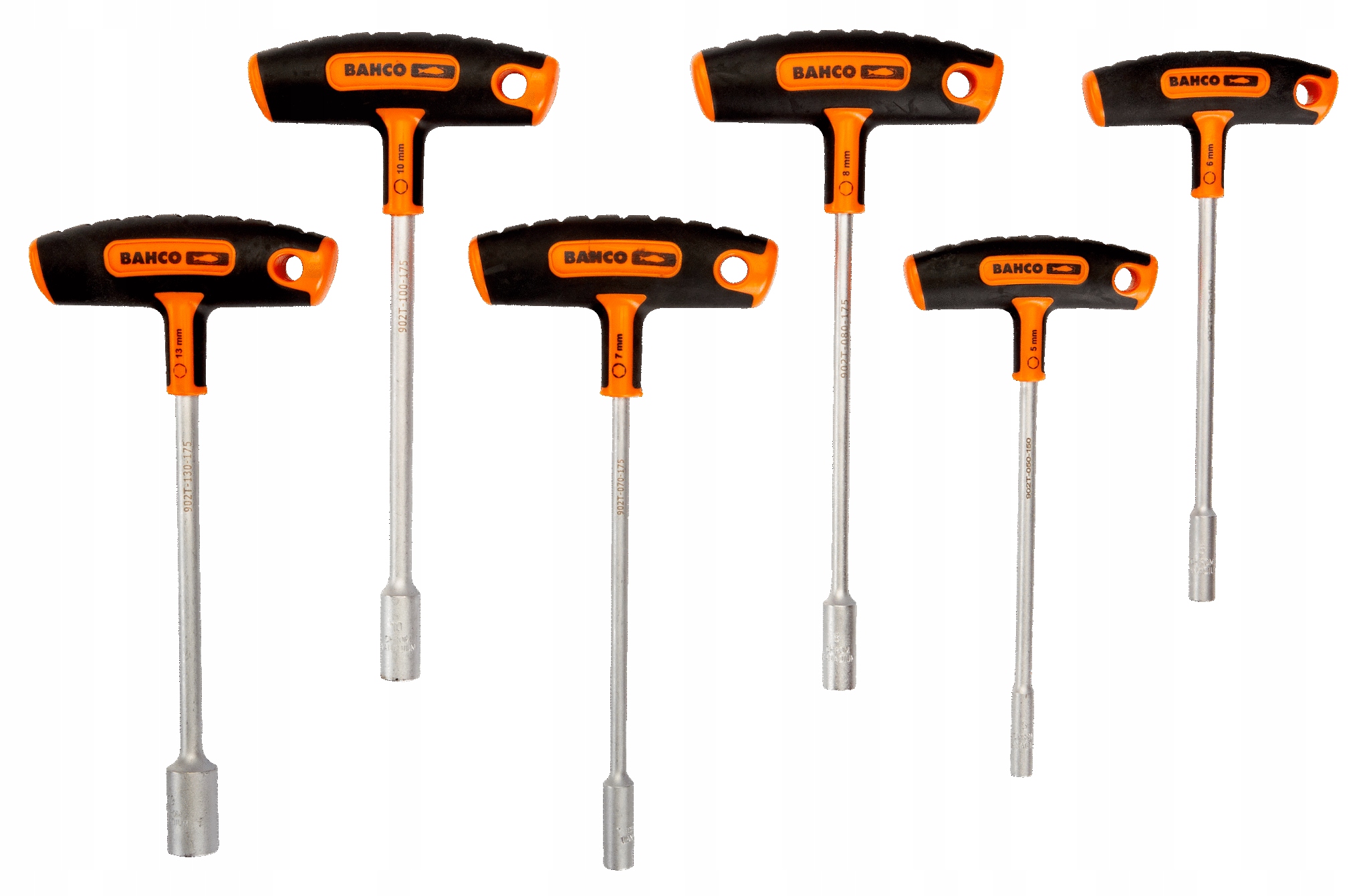 BAHCO 903T-3 ZESTAW KLUCZY TRZPIENIOWYCH T-KSZTAŁTNYCH NASADOWYCH Marka Bahco