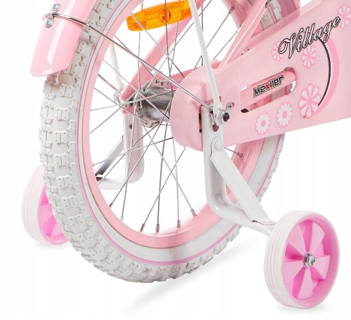 Дитячий велосипед Mexller Village 16 дюймів Рожевий Велосипед для дівчинки