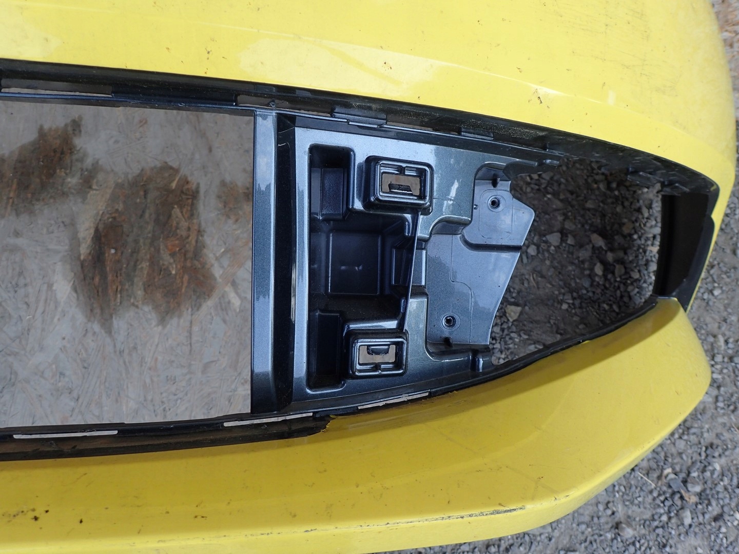 bumper front front SKODA FABIA 3 III 6V LIFT