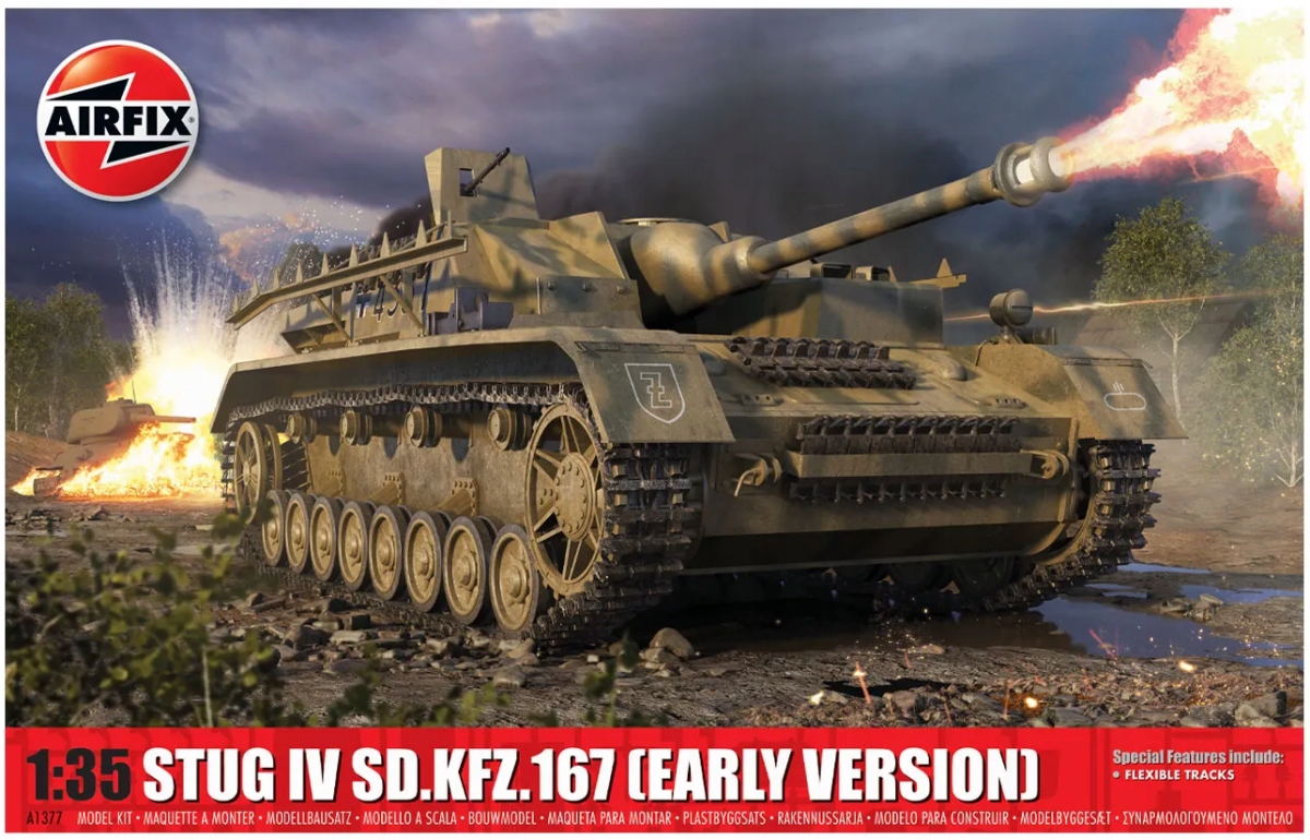 Akční Cena Stug IV Sd.Kfz.167 Airfix A1377 měřítko 1/35