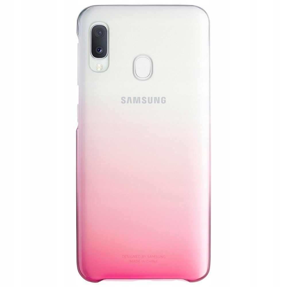 Etui Samsung Gradation Cover do Galaxy A20e (EF-AA202CPEGWW) Różowy