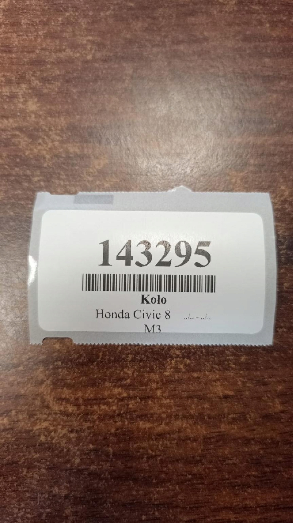 disk stalowa Honda OE 4.0" x 15" 5x114.3