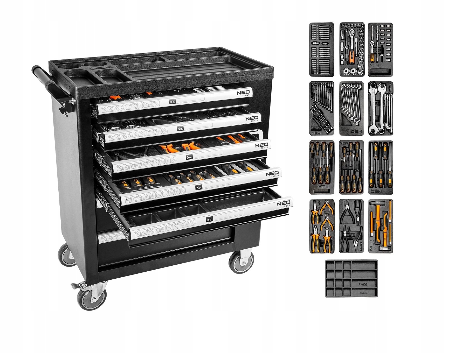 Шафа майстерні 7 ящиків, 149 частин