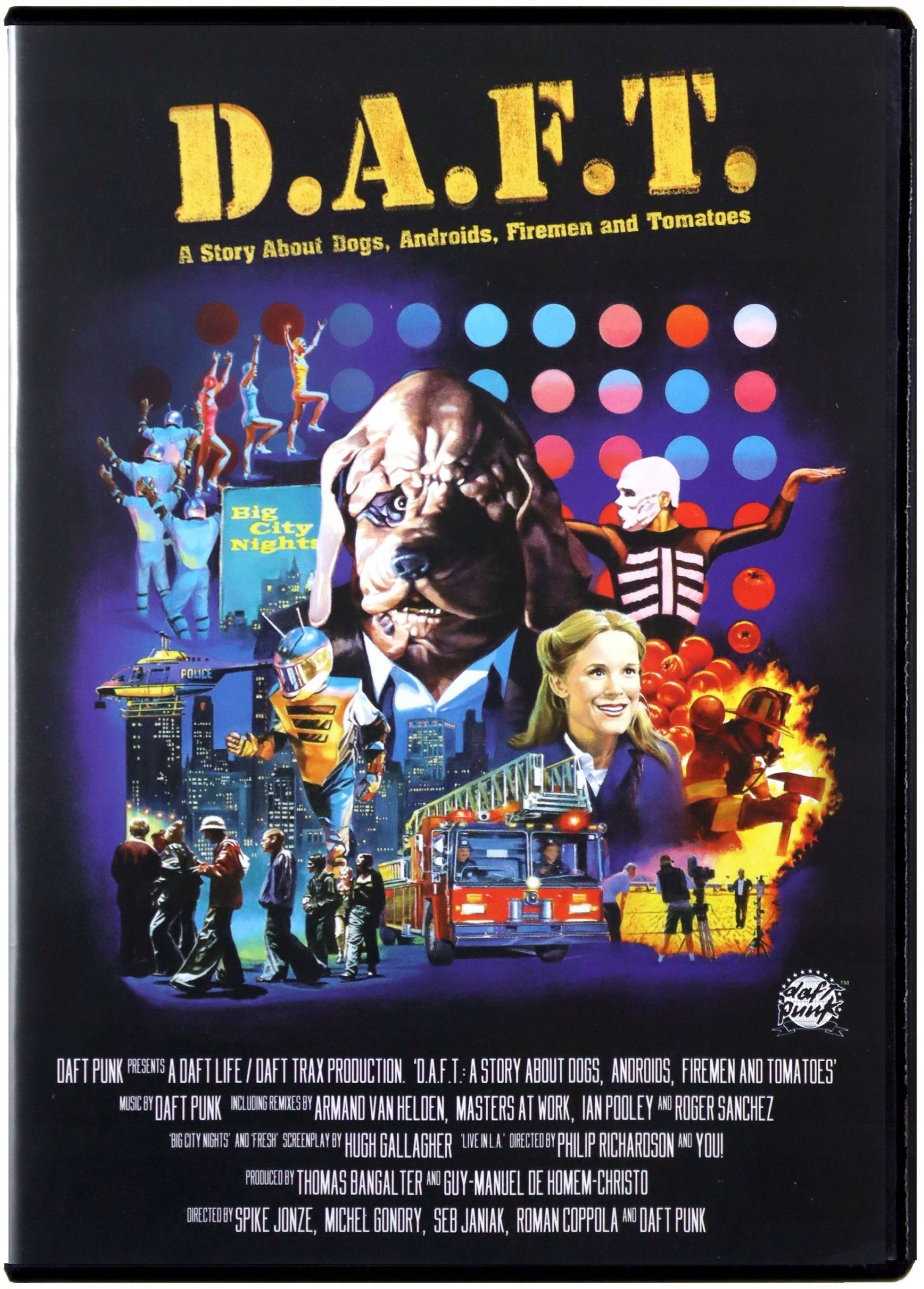 Daft Punk: A Story About Dogs, Androids, Firemen+tomatoes [DVD]