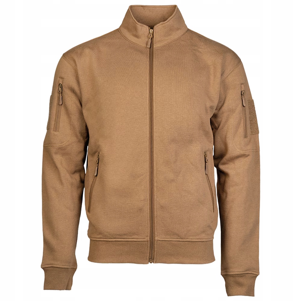 Mil-Tec Mikina Tactical Sweatjacke Dark Coyote XL