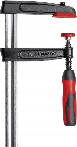 Šroubová svorka truhlářská litinová 200x100 mm Bessey TG20 2K Rukojeť