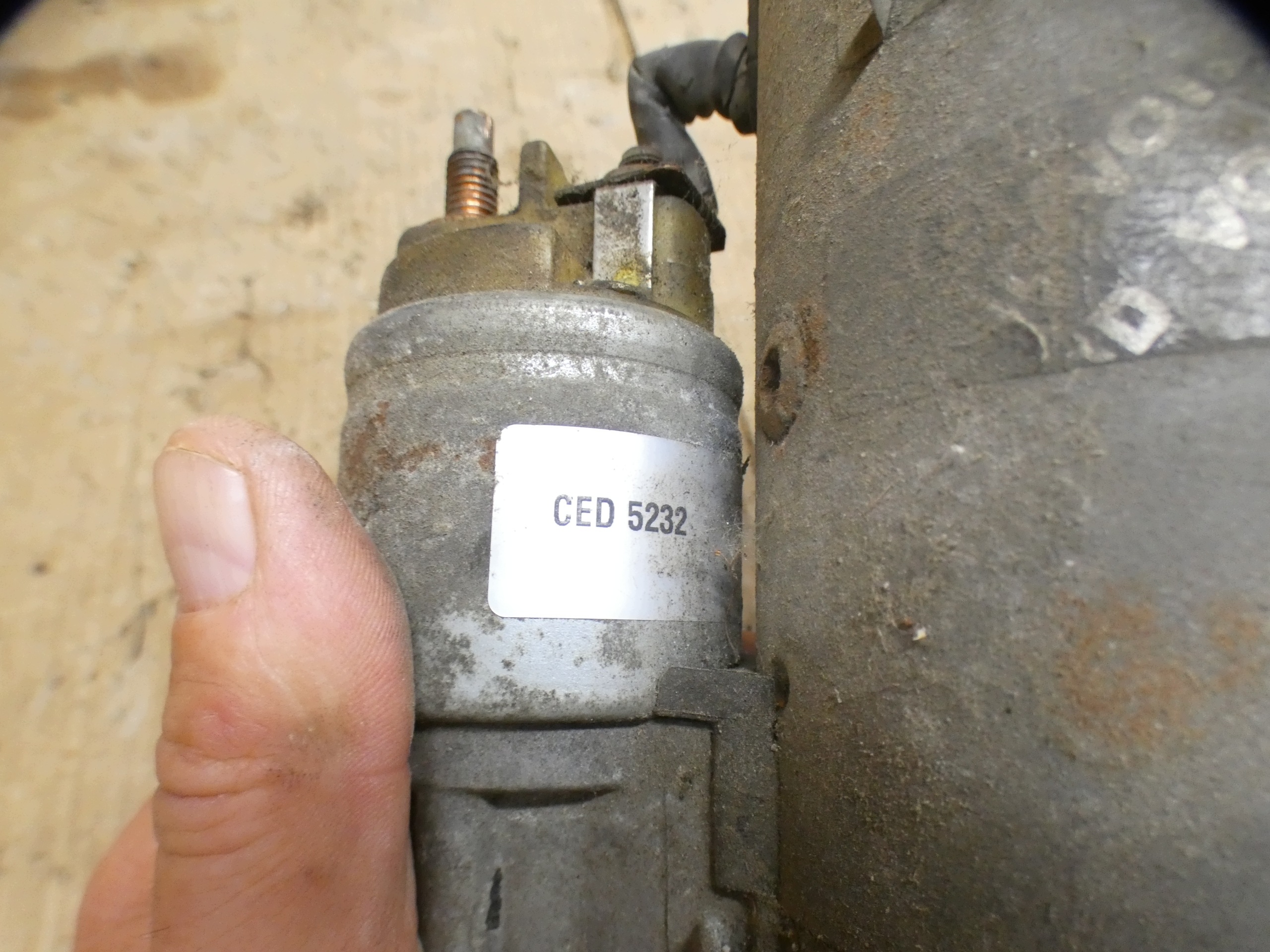 starter TRAFIC II 2.0 DCI